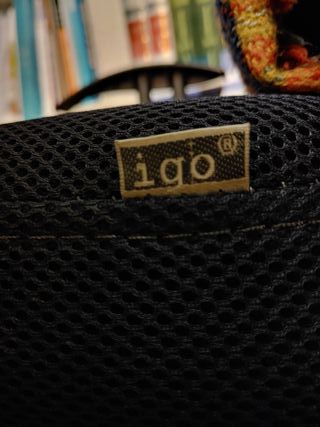 Silla de oficina IGO negra