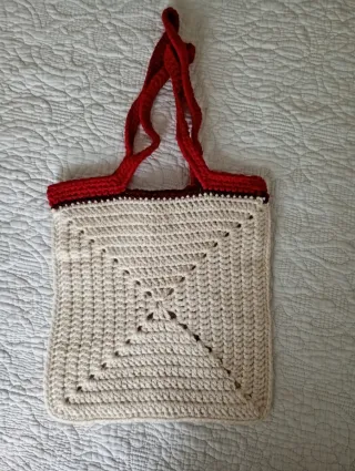 Bolso Crochet Hecho a Mano