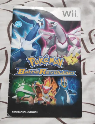 Manual Pokémon Battle Revolution Wii en español