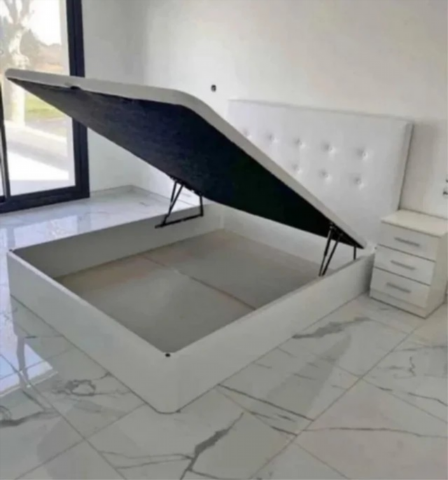 Canape 160x200 Blanco en oferta !!