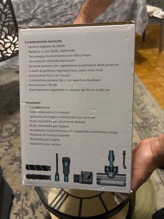 Aspirapolvere NECCHI AUTOPOWER 250
