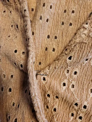 Maglia donna marrone/arancio