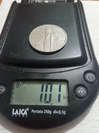 Moneta buono 2 Lire 1926 Vittorio Emanuele III