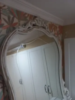 Espejo Shabby Chic Antiguo Renovado