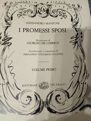 la triologia dei promessi sposi di Alessndro mazo