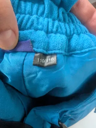 Pantalones de esquí para niño 110/116 cm