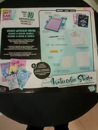 Art Lab Watercolor Studio Juguete Pintura acuarela