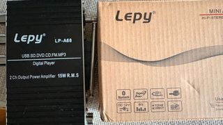 Amplificador Lepy Hi-Fi Stereo USB MP3 y FM