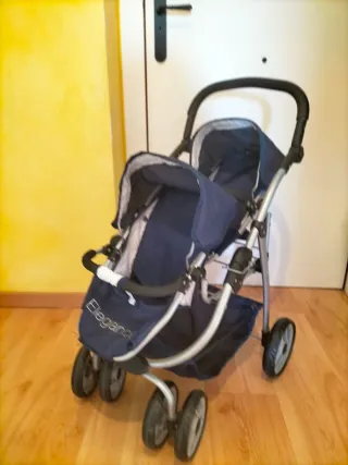 Carrito Gemelar Arias Azul