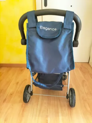 Carrito Gemelar Arias Azul
