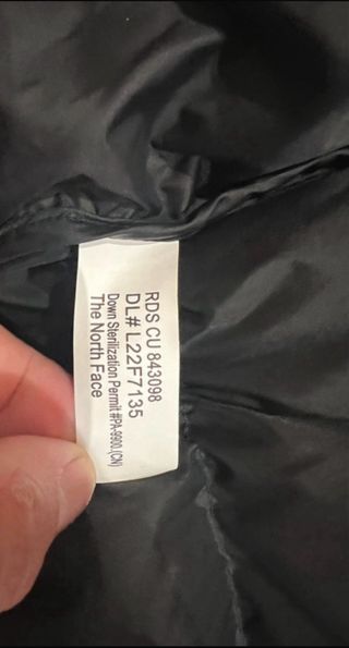 Chaqueta The North Face 700 Azul y Negra