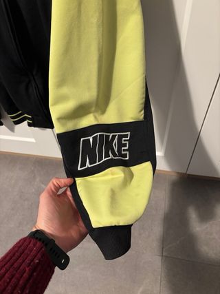 Felpa vintage Nike uomo nero/giallo