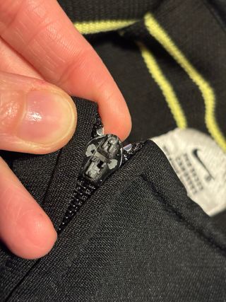 Felpa vintage Nike uomo nero/giallo