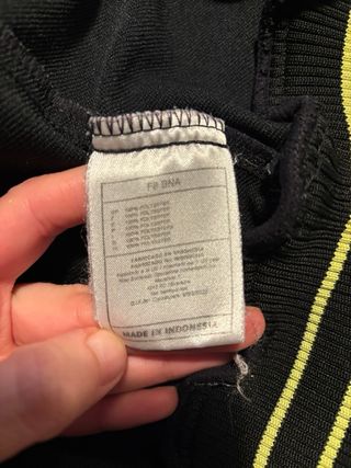 Felpa vintage Nike uomo nero/giallo