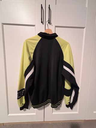 Felpa vintage Nike uomo nero/giallo