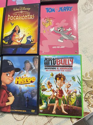 Lote 11 Películas DVD Infantiles Variadas