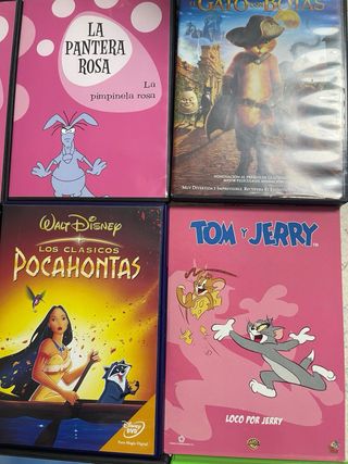 Lote 11 Películas DVD Infantiles Variadas