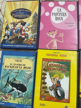 Lote 11 Películas DVD Infantiles Variadas
