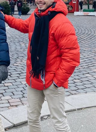 Chaqueta de plumas de esquí