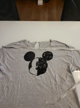 Maglia donna Topolino grigia e bianche