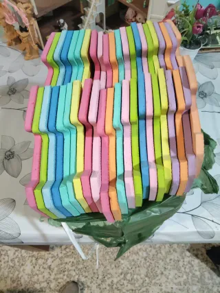 Piezas puzzle suelo espuma colores