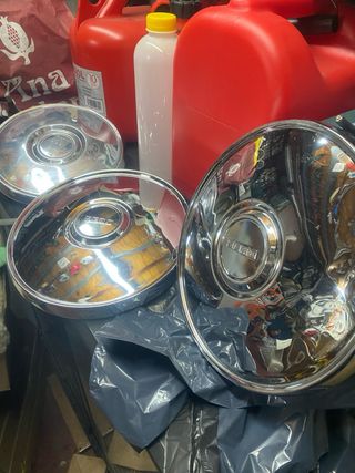 Tapacubos Seat 3+1 Cromados