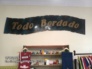 Traspaso de negocio de bordado