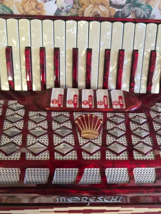 Fisarmonica Moreschi 80 Bassi 5 Registri