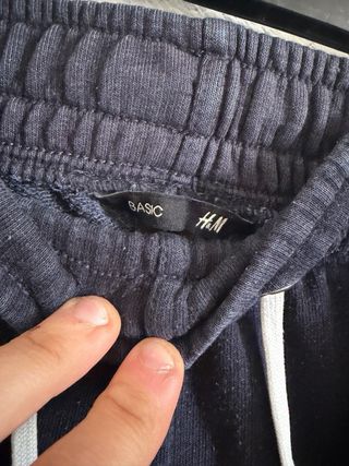 Pantalones deportivos azul marino