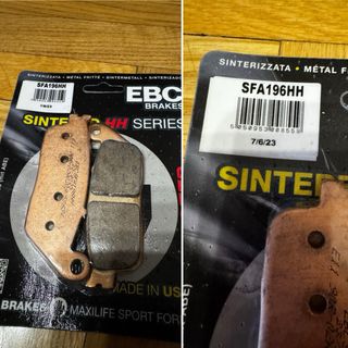 Pastillas Freno EBC SFA196HH Scooter