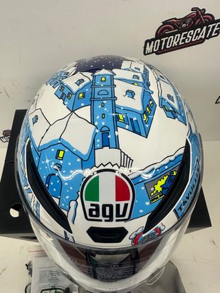 Casco AGV Winter Test 2017 Valentino Rossi
