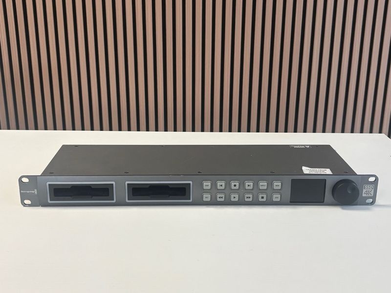 Blackmagic HyperDeck Studio 4K Grabadora SSD afbeelding 10