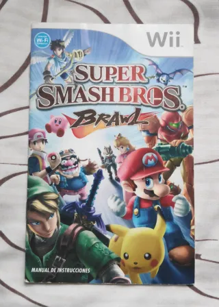 Manual Super Smash Bros. Brawl Wii en español