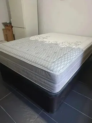 OUTLET: Cama canapé abatible, somieres y colchones