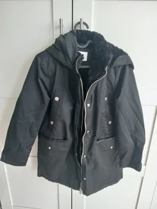 Chaqueta Zara Negra Talla niña 12 años