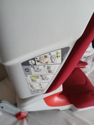 Silla de coche Britax Römer roja