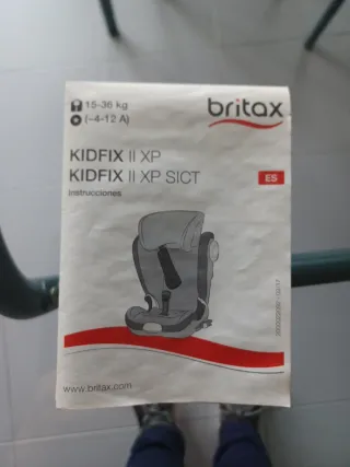 Silla de coche Britax Römer roja