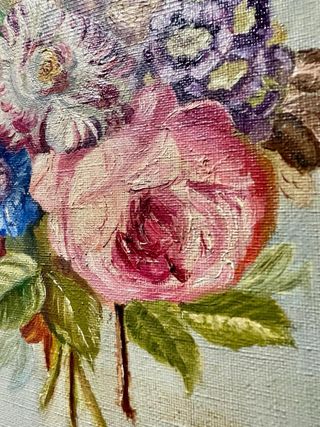 ANTIGUO ÓLEO SOBRE LIENZO