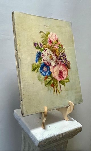 ANTIGUO ÓLEO SOBRE LIENZO