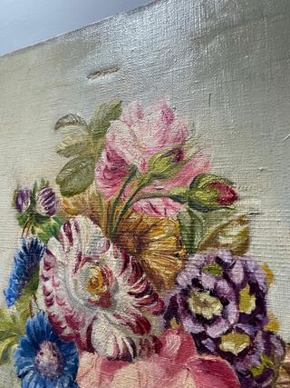 ANTIGUO ÓLEO SOBRE LIENZO