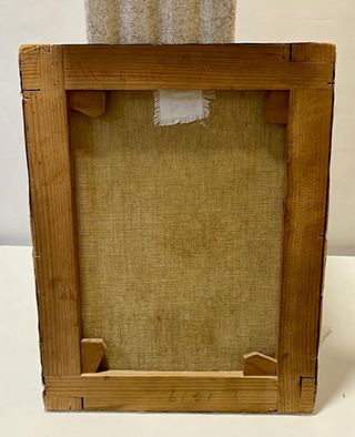 ANTIGUO ÓLEO SOBRE LIENZO