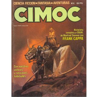 CIMOC CIENCIA FICCION FANTASIA Y AVENTURAS N-12