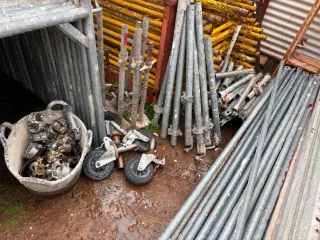 Andamios metálicos para construcción