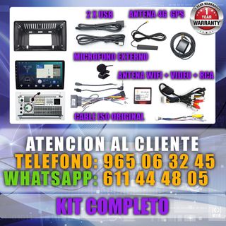 PANTALLA GPS OPEL VECTRA 2002-2009 CARPLAY