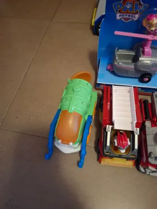 Lote Patrulla Canina Vehículos y Helicóptero