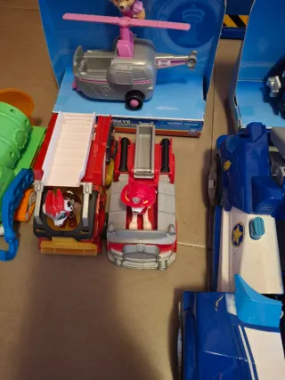 Lote Patrulla Canina Vehículos y Helicóptero