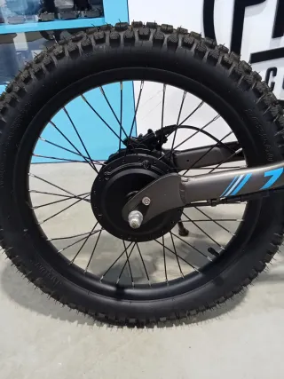 Bicicleta Eléctrica E-Bike Azul