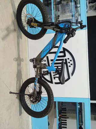 Bicicleta Eléctrica E-Bike Azul