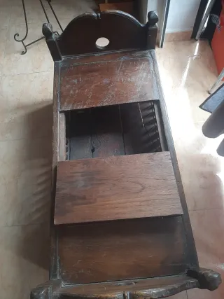 Arca Zapatero 1893 Asiento Madera