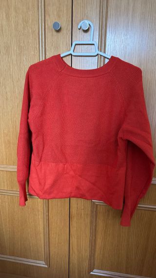 Conjunto Jersey y falda naranja sin usar TallaS/M